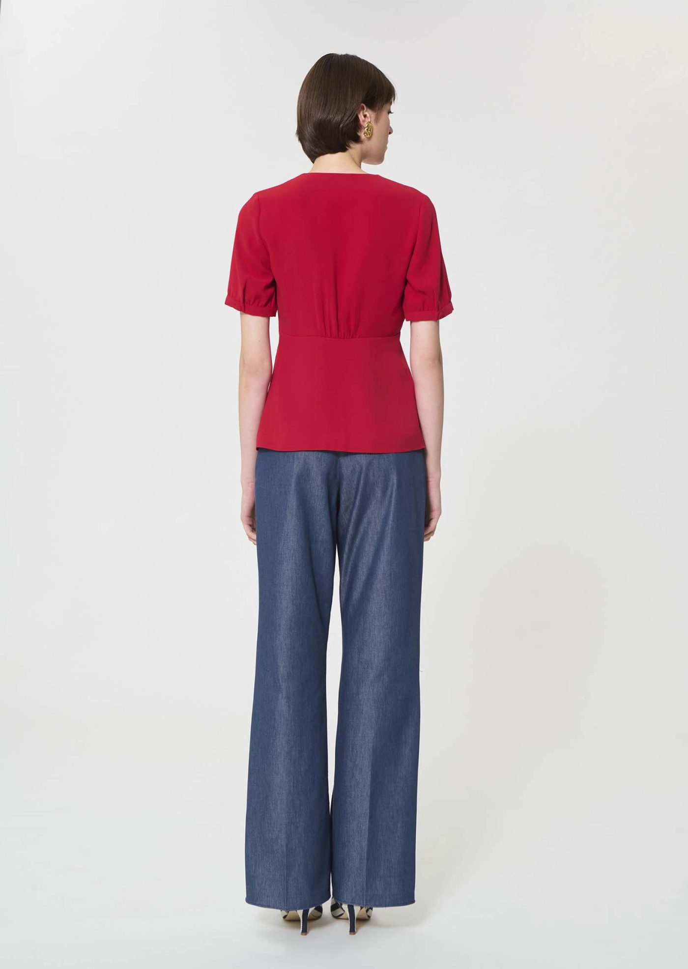 Top Tessa rouge