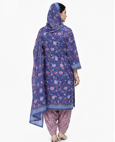 Azure Bloom 3 Pcs