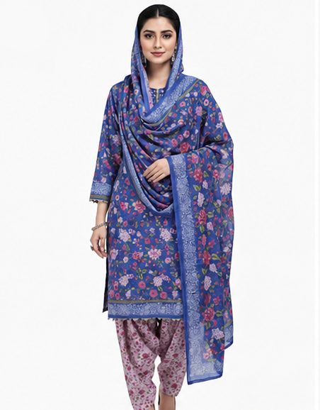 Azure Bloom 3 Pcs