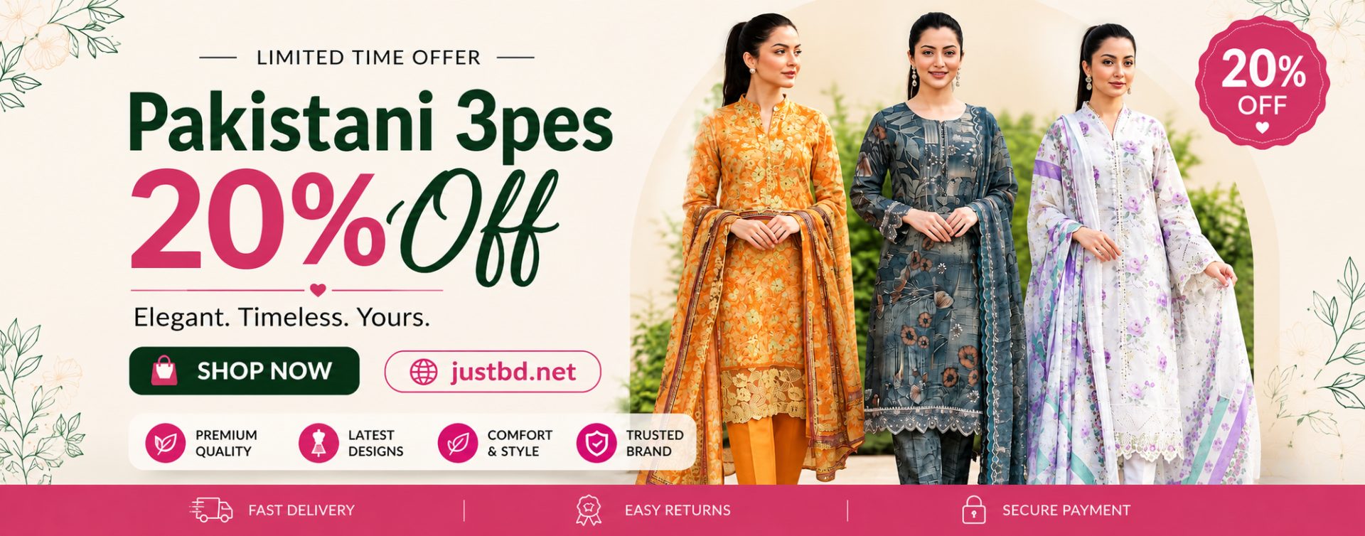 Pakistani 3pes